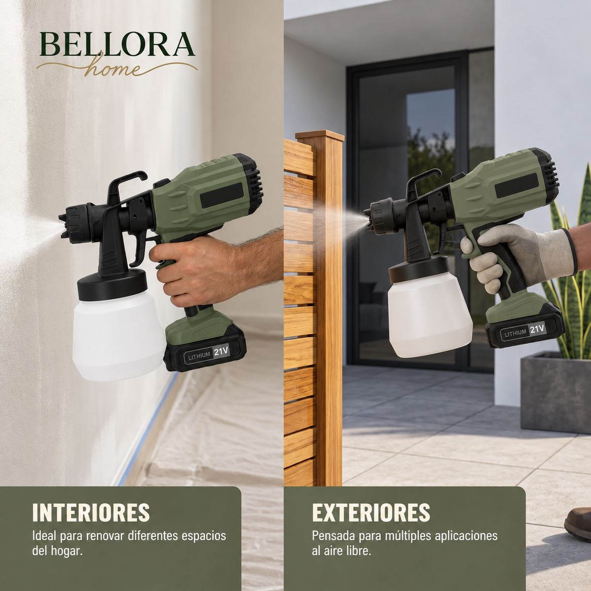 SprayPro™ |  Pistola Pulverizadora Inalámbrica