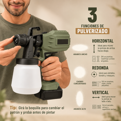 SprayPro™ |  Pistola Pulverizadora Inalámbrica