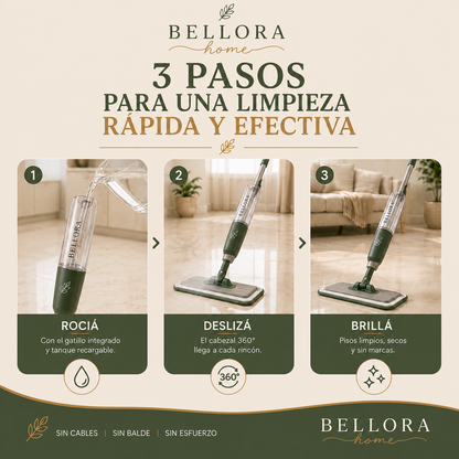 Bellora SprayMop™ - Olvidate del balde para siempre