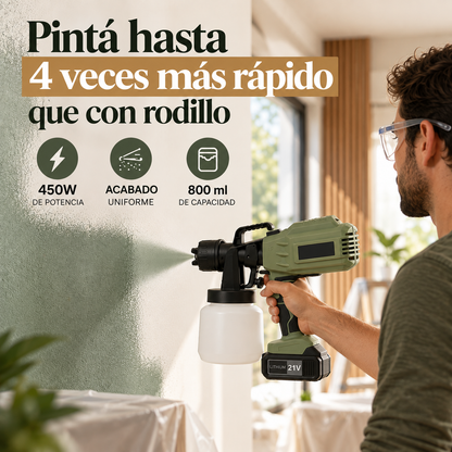 SprayPro™ |  Pistola Pulverizadora Inalámbrica