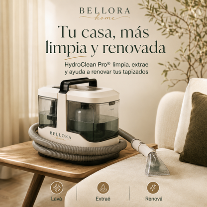 HydroClean Pro® - Aspiradora Limpia Tapizados Pro