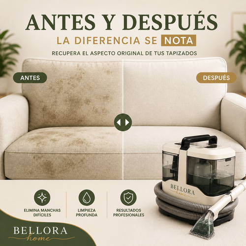 HydroClean Pro® - Aspiradora Limpia Tapizados