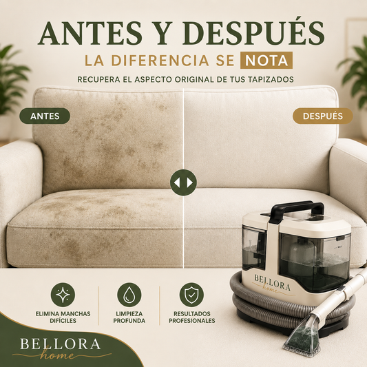 HydroClean Pro® - Aspiradora Limpia Tapizados
