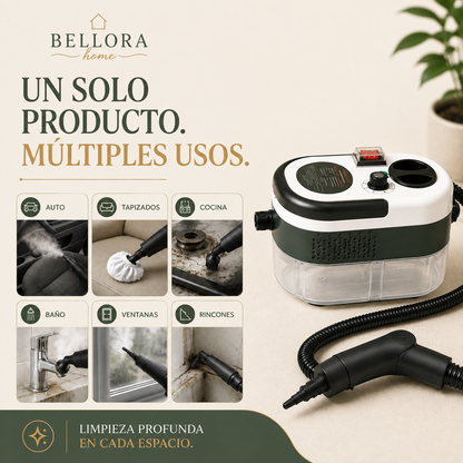 SteamClean Pro™ - Limpieza profunda con vapor