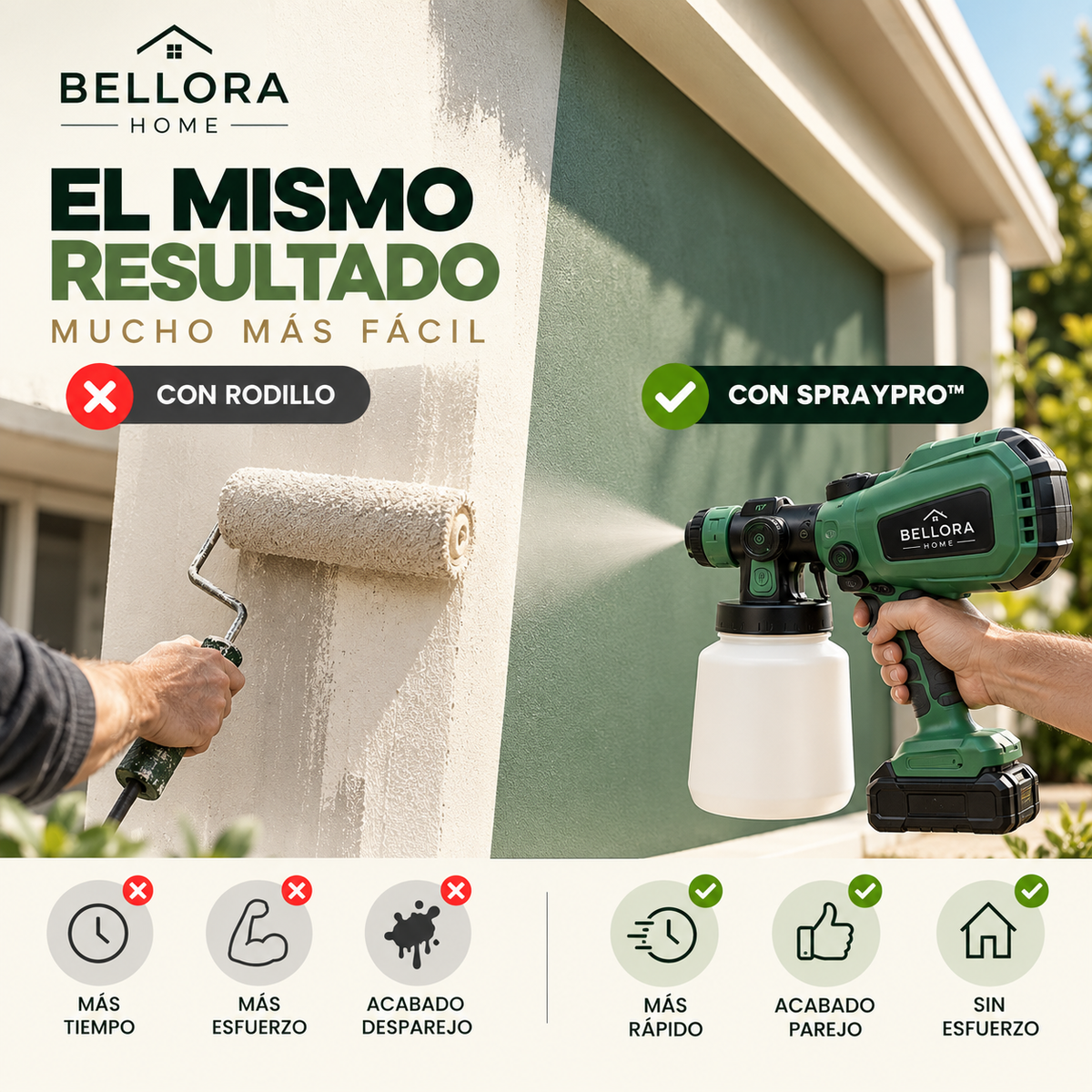 SprayPro™ |  Pistola Pulverizadora Inalámbrica