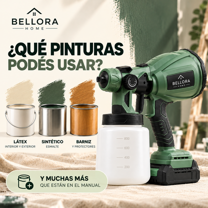 SprayPro™ |  Pistola Pulverizadora Inalámbrica