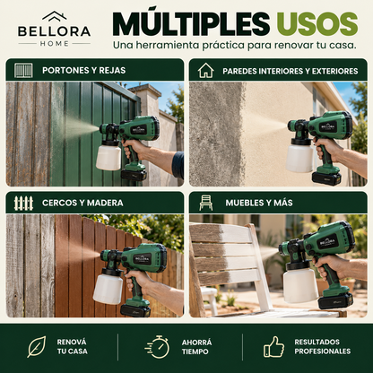 SprayPro™ |  Pistola Pulverizadora Inalámbrica